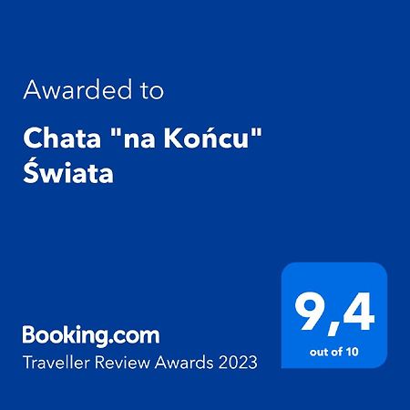 Chata "Na Koncu" Swiata Slopnice Dış mekan fotoğraf